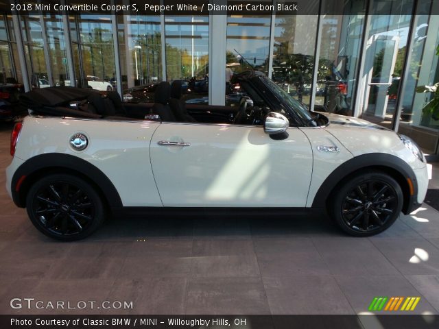 2018 Mini Convertible Cooper S in Pepper White