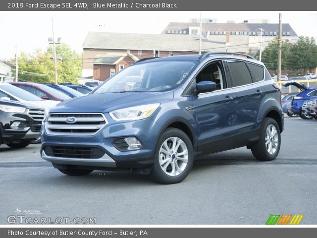 2018 Ford Escape SEL 4WD in Blue Metallic