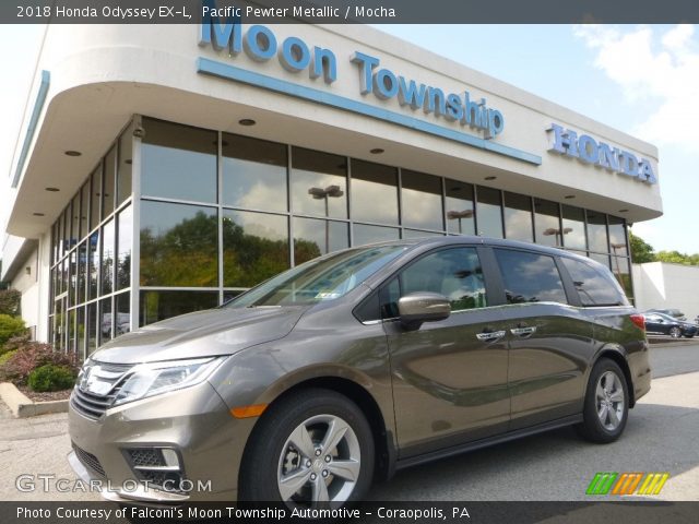 2018 Honda Odyssey EX-L in Pacific Pewter Metallic
