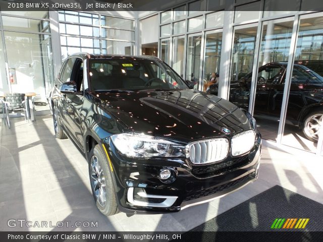 2018 BMW X5 xDrive35i in Jet Black