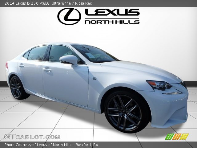 2014 Lexus IS 250 AWD in Ultra White