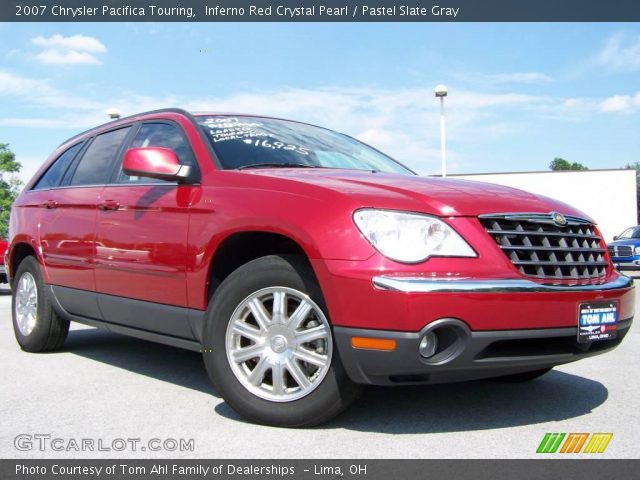 2007 Chrysler Pacifica Touring in Inferno Red Crystal Pearl