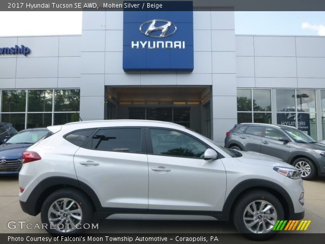 2017 Hyundai Tucson SE AWD in Molten Silver