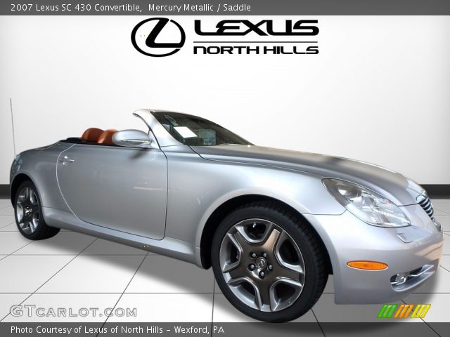 2007 Lexus SC 430 Convertible in Mercury Metallic