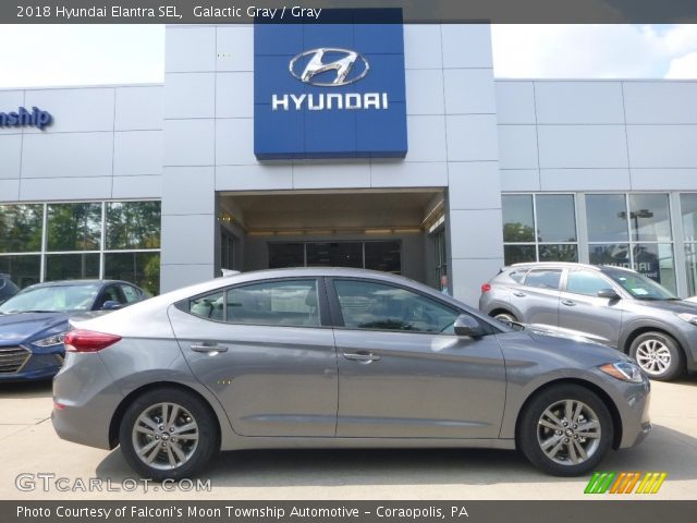 2018 Hyundai Elantra SEL in Galactic Gray