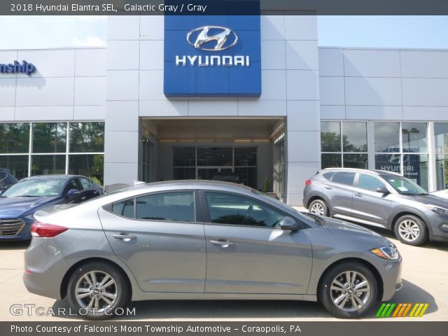 2018 Hyundai Elantra SEL in Galactic Gray