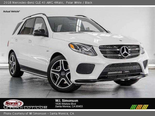 2018 Mercedes-Benz GLE 43 AMG 4Matic in Polar White