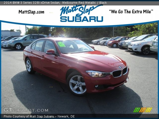 2014 BMW 3 Series 328i xDrive Sedan in Melbourne Red Metallic