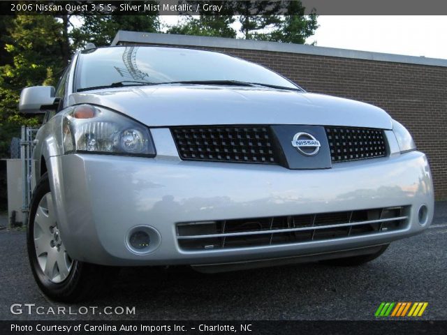 2006 Nissan Quest 3.5 S in Silver Mist Metallic