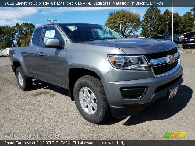 2018 Chevrolet Colorado WT Extended Cab 4x4 in Satin Steel Metallic