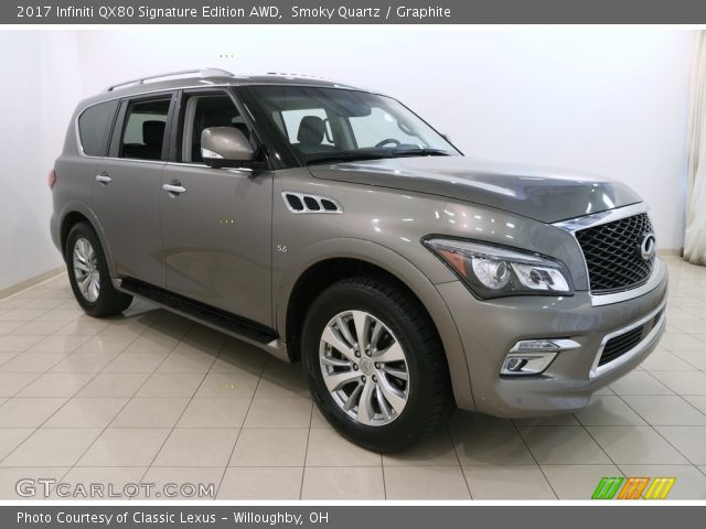 2017 Infiniti QX80 Signature Edition AWD in Smoky Quartz