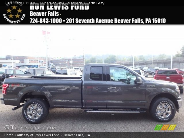 2018 Ford F150 XLT SuperCab 4x4 in Magnetic