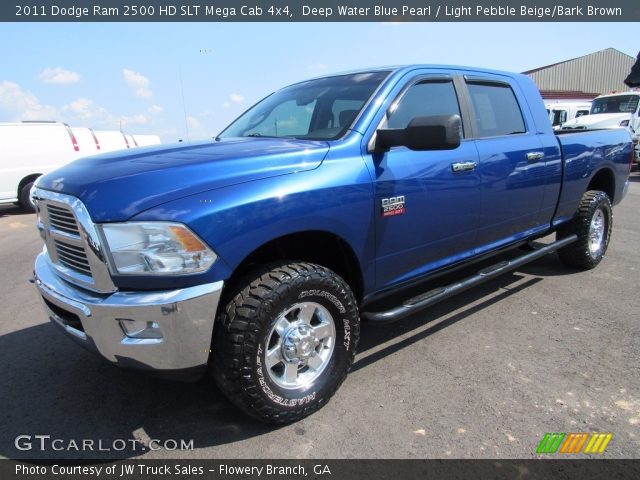 2011 Dodge Ram 2500 HD SLT Mega Cab 4x4 in Deep Water Blue Pearl