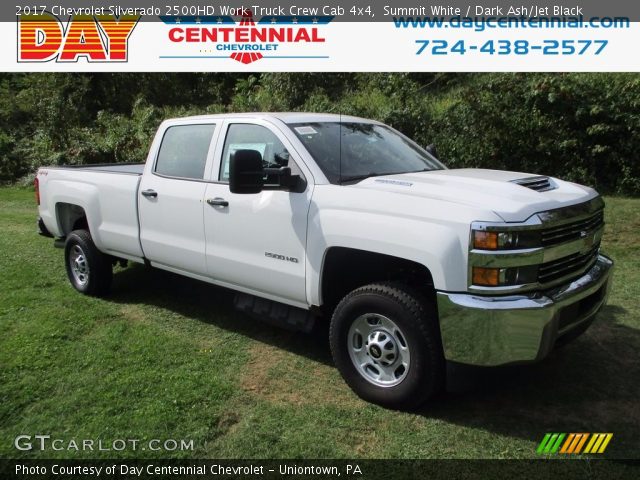 2017 Chevrolet Silverado 2500HD Work Truck Crew Cab 4x4 in Summit White