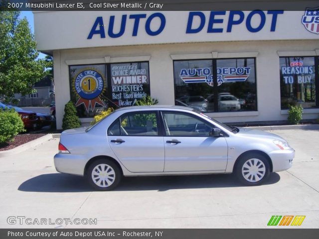 2007 Mitsubishi Lancer ES in Cool Silver Metallic