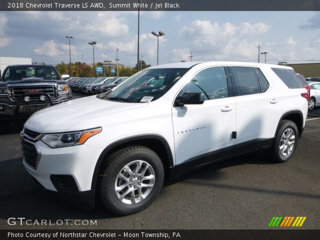 2018 Chevrolet Traverse LS AWD in Summit White