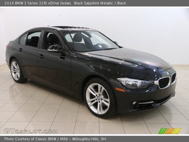 2014 BMW 3 Series 328i xDrive Sedan in Black Sapphire Metallic