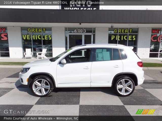 2016 Volkswagen Tiguan R-Line 4MOTION in Pure White