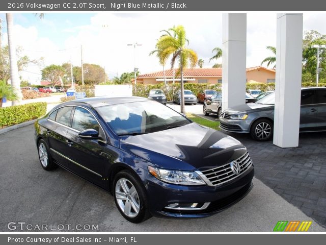 2016 Volkswagen CC 2.0T Sport in Night Blue Metallic