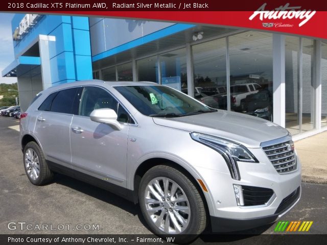 2018 Cadillac XT5 Platinum AWD in Radiant Silver Metallic