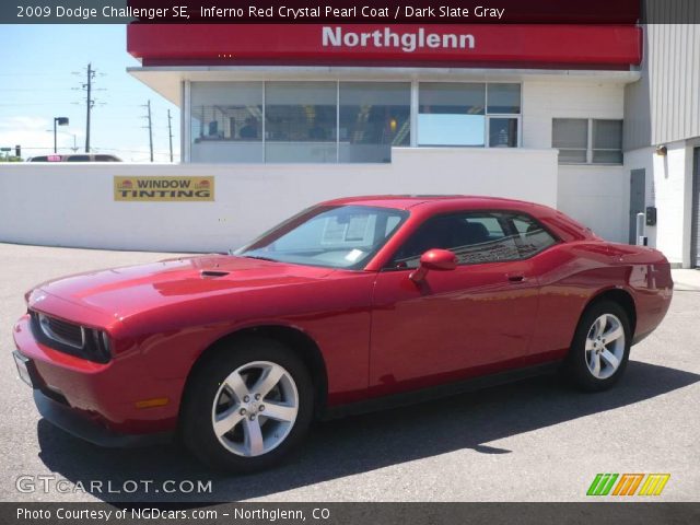 2009 Dodge Challenger SE in Inferno Red Crystal Pearl Coat