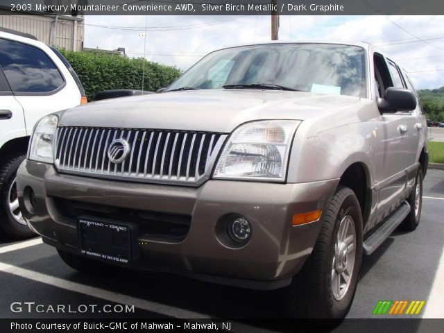 2003 Mercury Mountaineer Convenience AWD in Silver Birch Metallic
