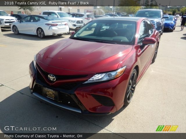 2018 Toyota Camry XSE in Ruby Flare Pearl