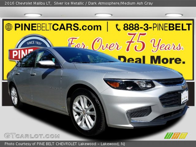2016 Chevrolet Malibu LT in Silver Ice Metallic