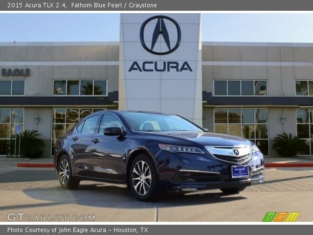 2015 Acura TLX 2.4 in Fathom Blue Pearl