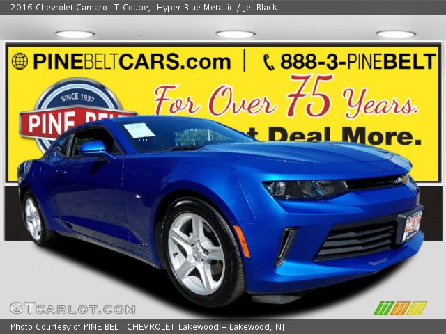 2016 Chevrolet Camaro LT Coupe in Hyper Blue Metallic