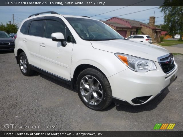2015 Subaru Forester 2.5i Touring in Satin White Pearl