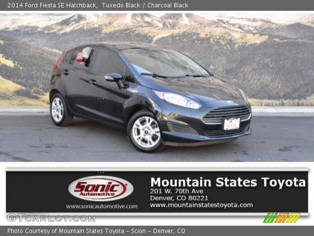 2014 Ford Fiesta SE Hatchback in Tuxedo Black