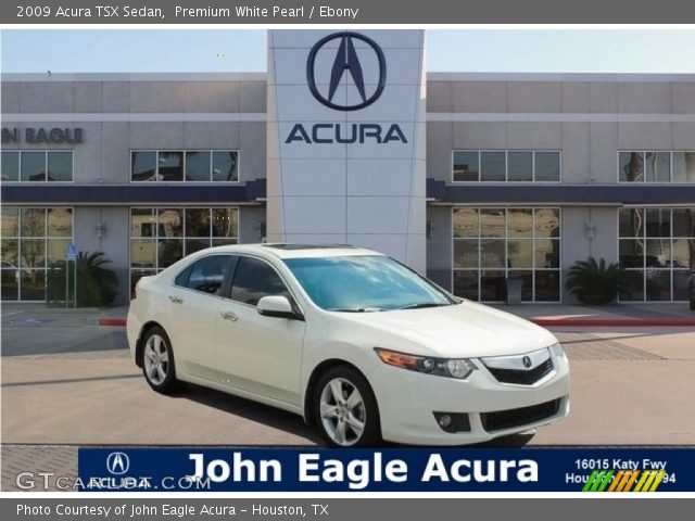 2009 Acura TSX Sedan in Premium White Pearl