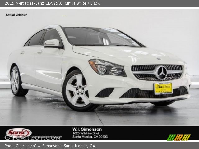 2015 Mercedes-Benz CLA 250 in Cirrus White
