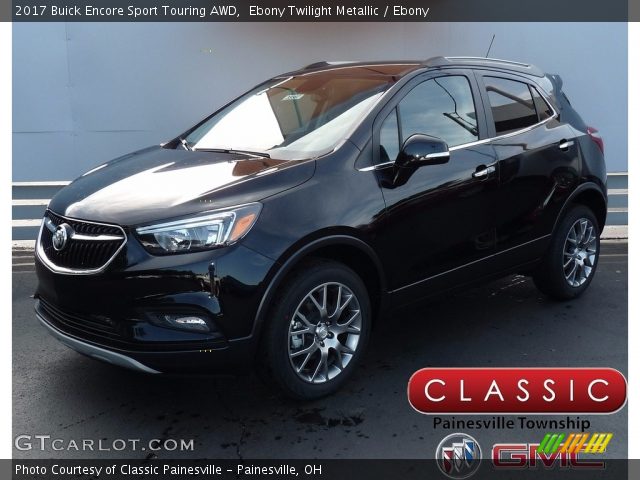 2017 Buick Encore Sport Touring AWD in Ebony Twilight Metallic