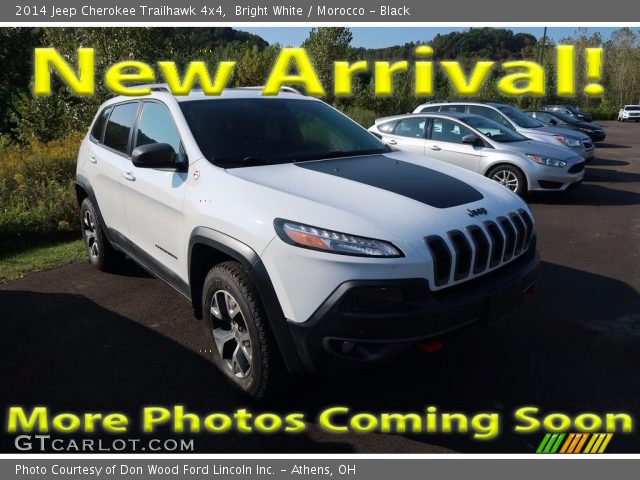 2014 Jeep Cherokee Trailhawk 4x4 in Bright White