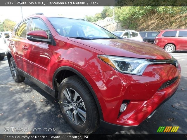 2017 Toyota RAV4 XLE in Barcelona Red Metallic