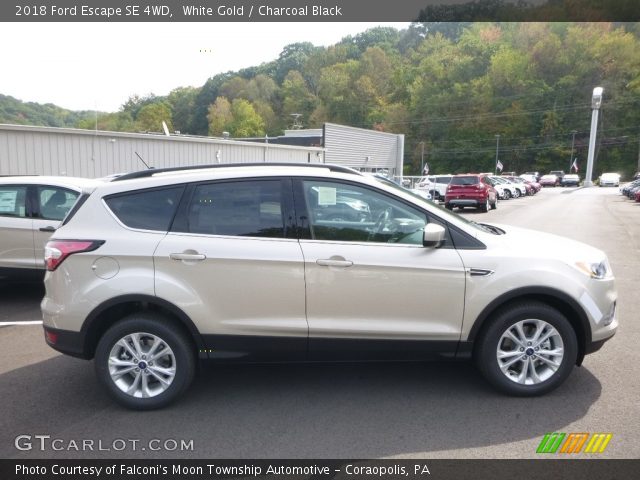 2018 Ford Escape SE 4WD in White Gold