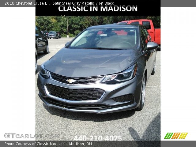 2018 Chevrolet Cruze LT in Satin Steel Gray Metallic