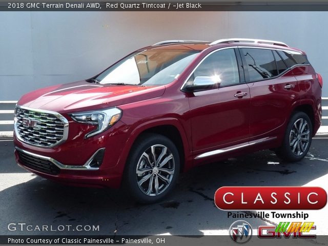 2018 GMC Terrain Denali AWD in Red Quartz Tintcoat