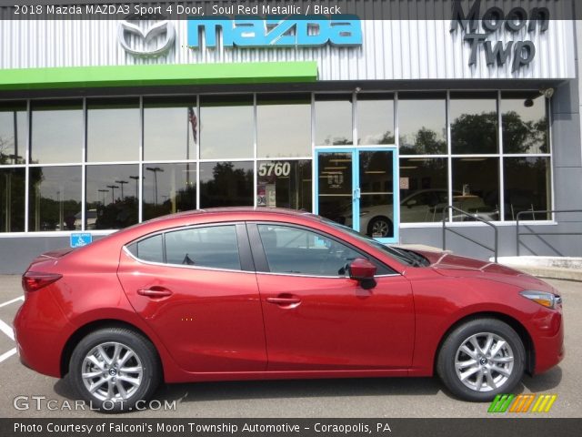 2018 Mazda MAZDA3 Sport 4 Door in Soul Red Metallic