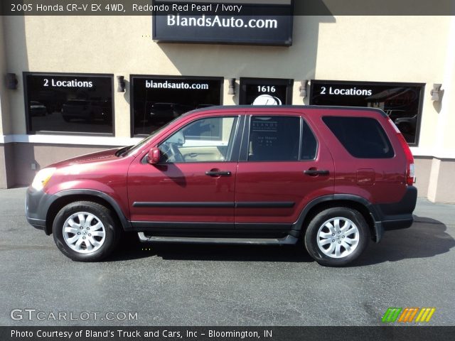 2005 Honda CR-V EX 4WD in Redondo Red Pearl