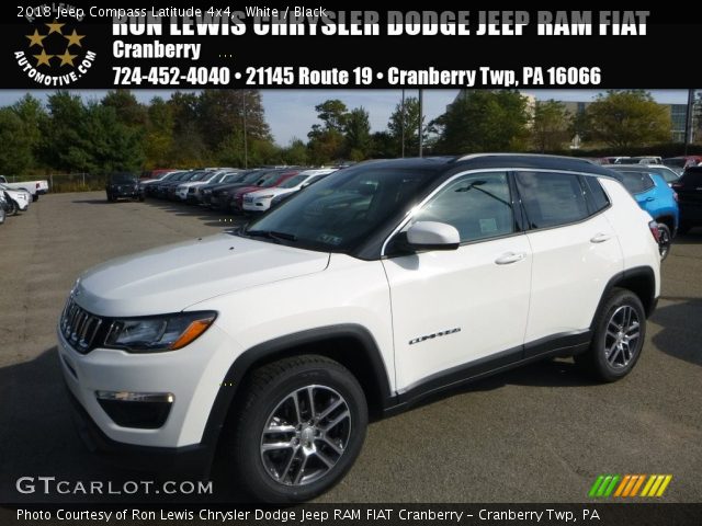 2018 Jeep Compass Latitude 4x4 in White