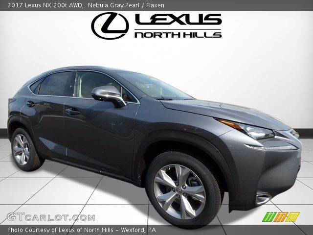 2017 Lexus NX 200t AWD in Nebula Gray Pearl