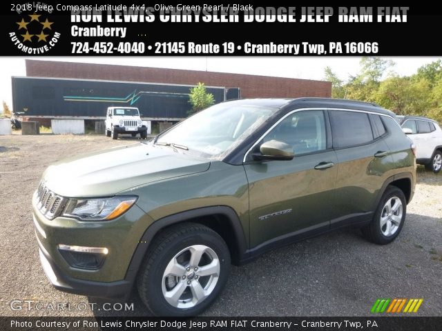 2018 Jeep Compass Latitude 4x4 in Olive Green Pearl