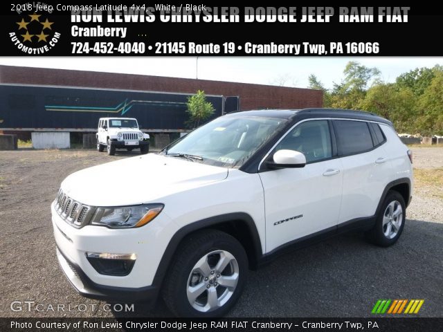 2018 Jeep Compass Latitude 4x4 in White