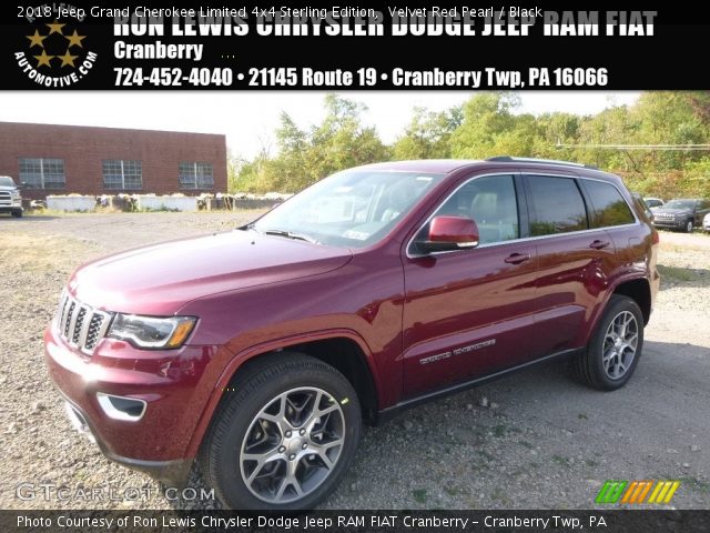 2018 Jeep Grand Cherokee Limited 4x4 Sterling Edition in Velvet Red Pearl