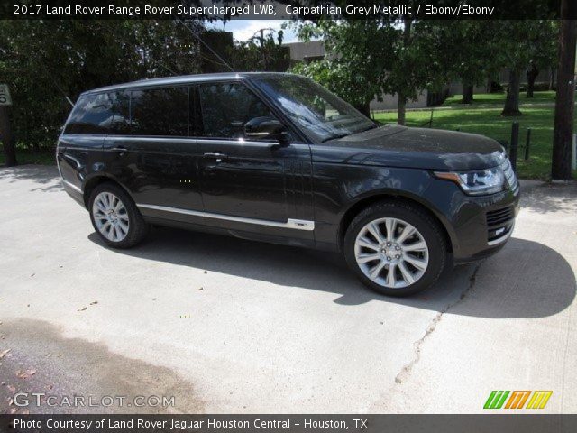 2017 Land Rover Range Rover Supercharged LWB in Carpathian Grey Metallic