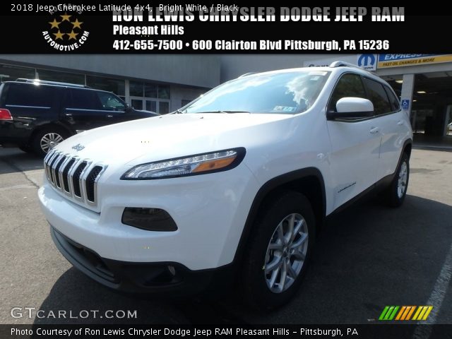 2018 Jeep Cherokee Latitude 4x4 in Bright White