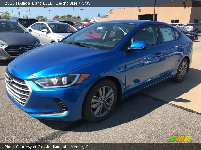 2018 Hyundai Elantra SEL in Electric Blue